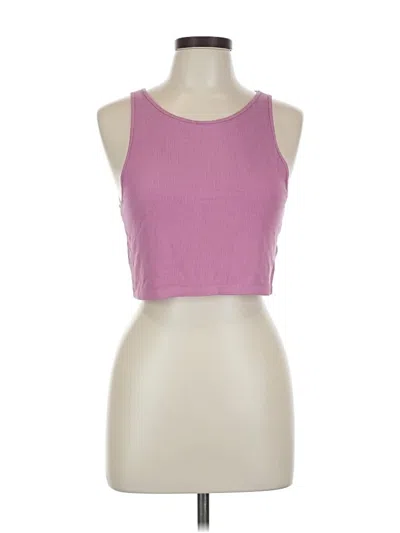 Pre-owned American Eagle Outfitters Tank Top Pink Halter Neckline Tops