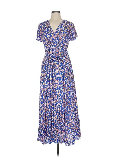 Pre-owned Made In Italy Casual Dress In Blue