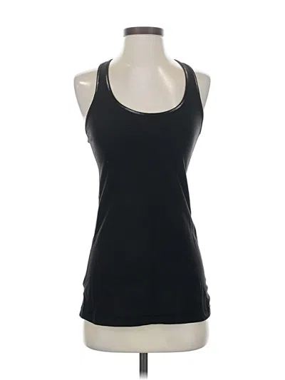 Pre-owned Lululemon Athletica Active Tank Top In Black