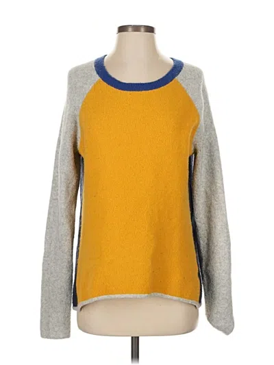 Pre-owned Caslon Pullover Sweater In Yellow