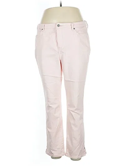 Pre-owned Nydj Casual Pants In Pink