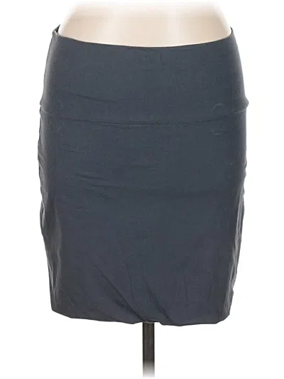 Pre-owned Rue21 Casual Skirt In Gray