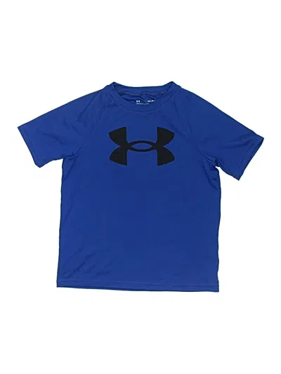 Pre-owned Under Armour Kids' Active T-shirt In Blue