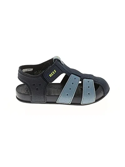 Pre-owned Reef Kids' Sandals In Blue