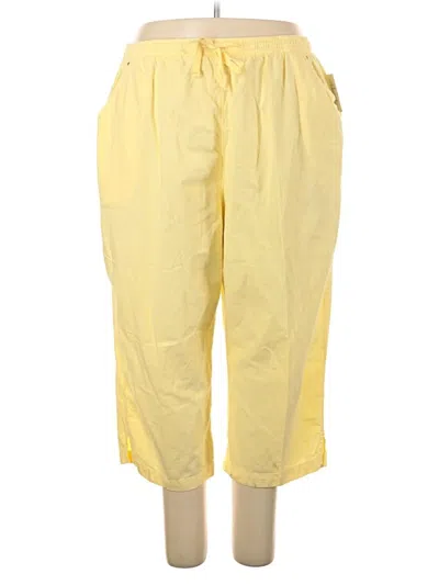 Erika Casual Pants In Yellow