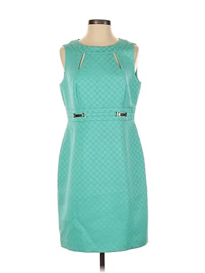 Pre-owned Tahari By Asl Cocktail Dress In Blue
