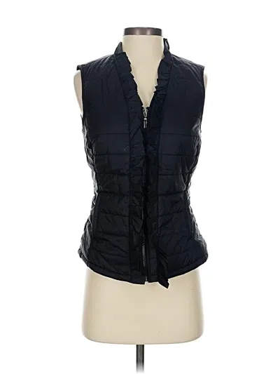 Pre-owned White House Black Market Vest In Black