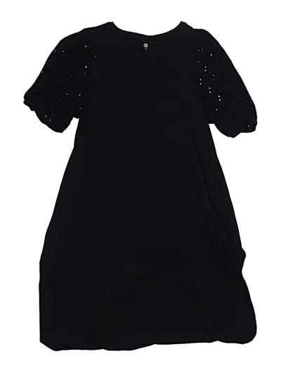 Pre-owned Uniqlo Kids' Dress In Black