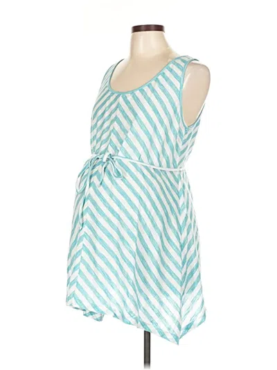 Pre-owned Oh Baby By Motherhood Casual Dress In Blue