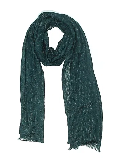 Pre-owned Unbranded Scarf In Blue