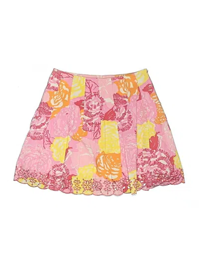 Pre-owned Lilly Pulitzer Kids' Skirt In Pink