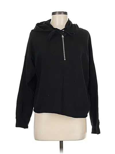 Pre-owned Gap Zip Up Hoodie In Black