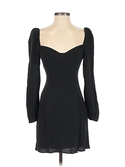 Pre-owned Wilfred Cocktail Dress In Black