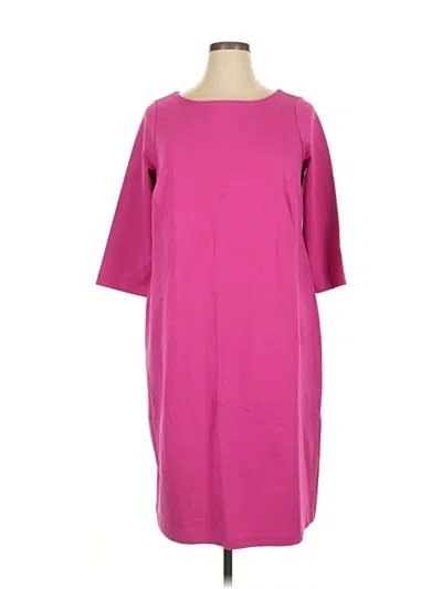Pre-owned Talbots Casual Dress In Pink