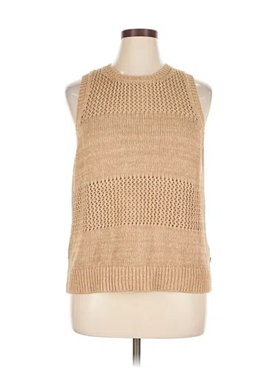 Pre-owned Nautica Sweater Vest In Brown