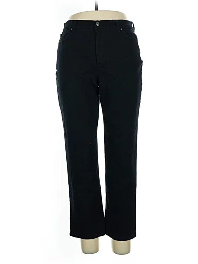Pre-owned Gloria Vanderbilt Jeans In Black