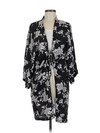 Pre-owned Spiritual Gangster Kimono In Black