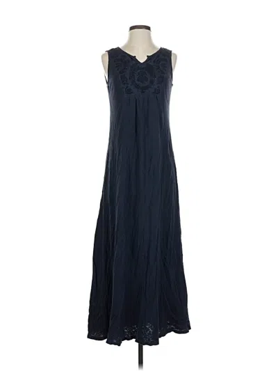 Pre-owned Jjill Casual Dress In Blue