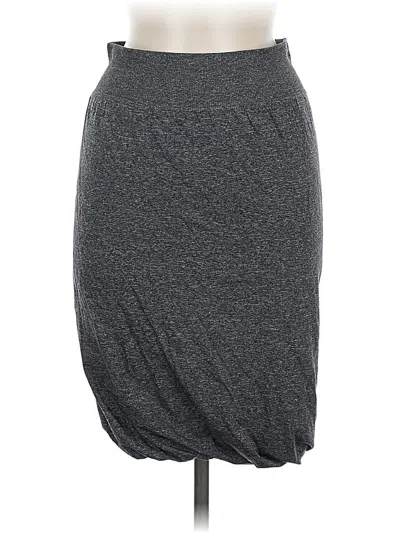 Pre-owned Lululemon Athletica Casual Skirt In Gray