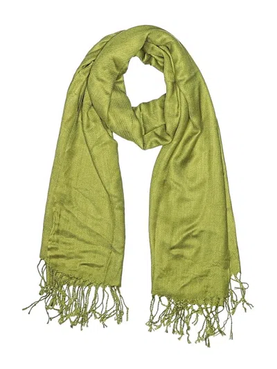 Pre-owned Unbranded Scarf In Green