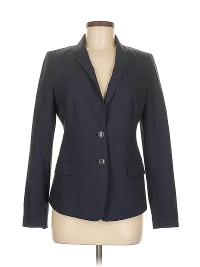 Pre-owned Banana Republic Wool Blazer Jacket In Blue