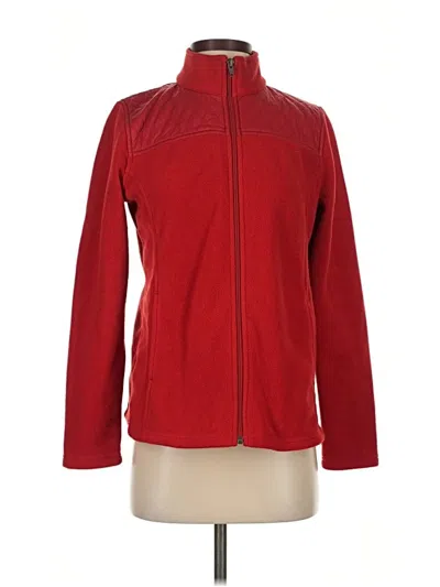 Pre-owned Talbots Track Jacket In Red