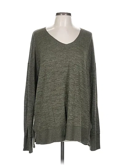 Pre-owned Maurices Pullover Sweater In Green