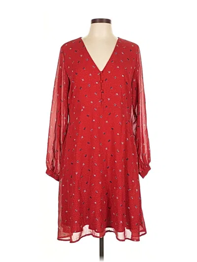 Pre-owned Y.a.s. Casual Dress In Red
