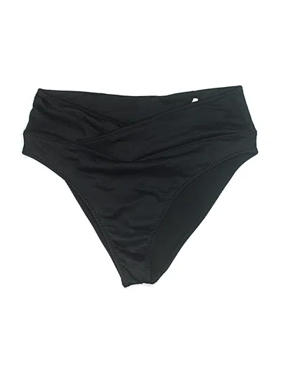 Pre-owned Fabletics Swimsuit Bottoms In Black