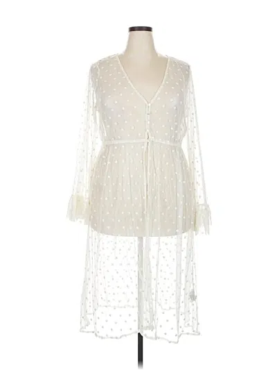 Pre-owned Forever 21 Plus Cocktail Dress In White