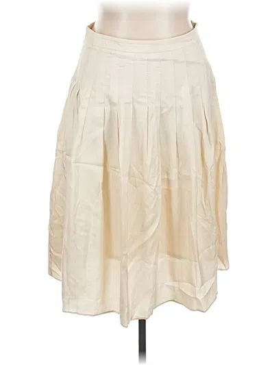 Pre-owned Bloomingdale's Casual Skirt In White