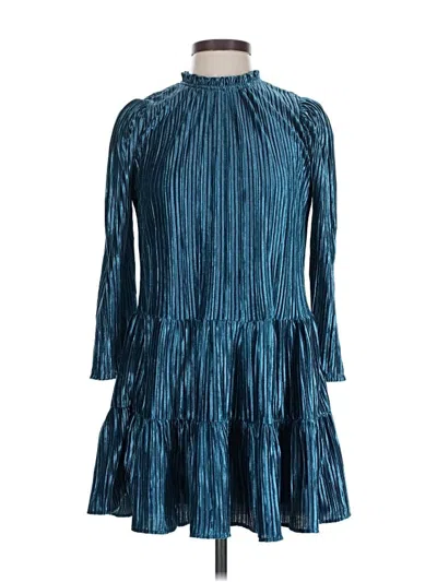 Pre-owned Shoshanna Cocktail Dress In Blue