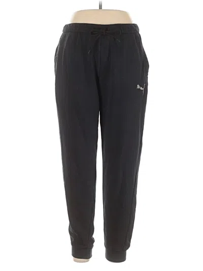 Pre-owned Puma Sweatpants In Black