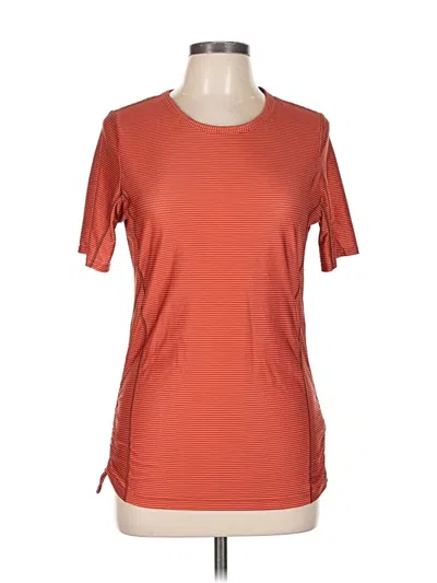 Pre-owned Prana Active T-shirt In Orange