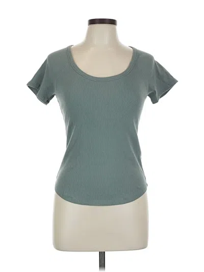 Pre-owned 24/7 Maurices Short Sleeve T-shirt In Blue