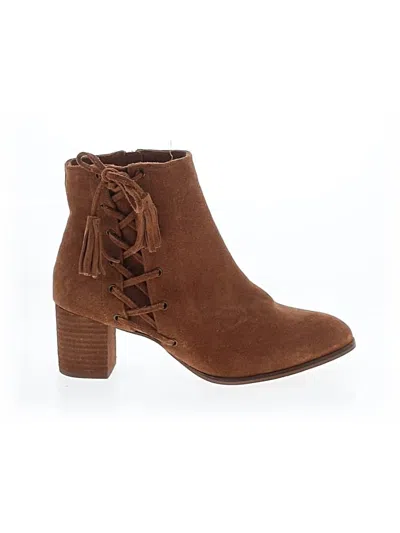 Pre-owned Matisse Ankle Boots In Brown
