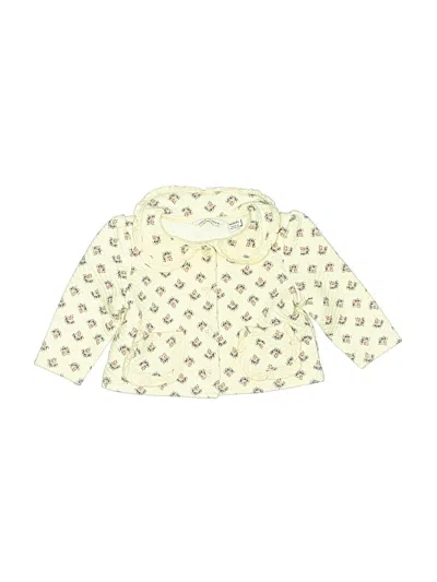 Pre-owned Janie And Jack Babies' Cardigan Sweater In Yellow
