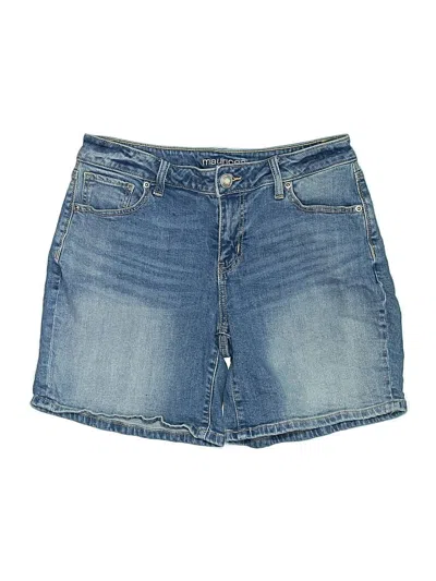 Pre-owned Maurices Denim Shorts In Blue