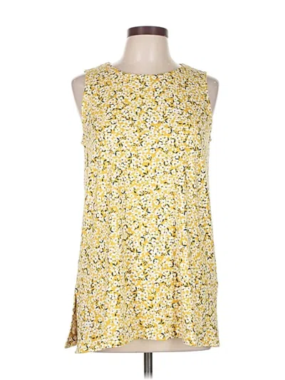 Pre-owned Jjill Casual Dress In Yellow