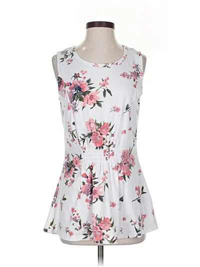 Pre-owned Angels Sleeveless Blouse In White