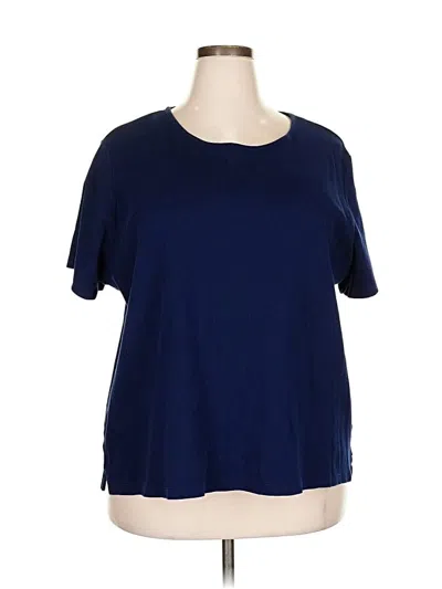 Pre-owned Kim Rogers Short Sleeve T-shirt In Blue