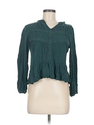 Pre-owned Knox Rose 3/4 Sleeve Blouse In Blue