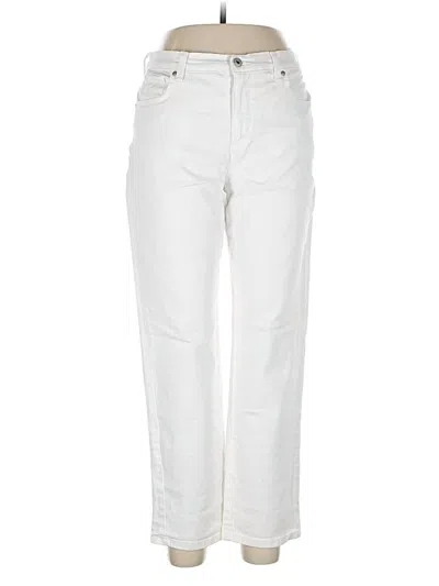 Pre-owned Gloria Vanderbilt Jeans In White