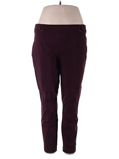 Pre-owned Maurices Active Pants In Purple