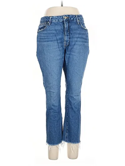 Pre-owned Good American Jeans In Blue