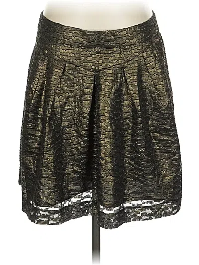 Pre-owned Gap Casual Skirt In Gold