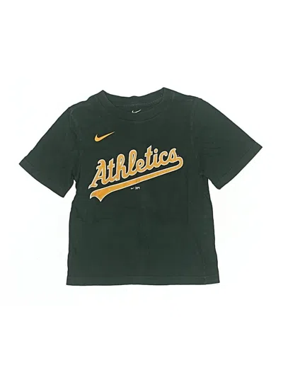 Pre-owned Nike Kids' Short Sleeve T-shirt In Green
