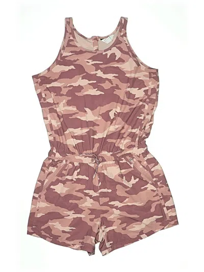 Pre-owned Athleta Girl Kids' Romper In Pink