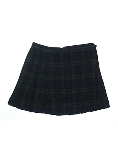 Pre-owned Lands' End Kids'  Skirt In Green