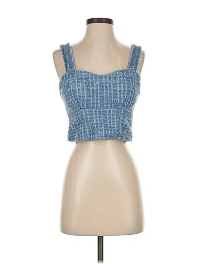 Pre-owned Madden Nyc Cardigan Sweater In Blue